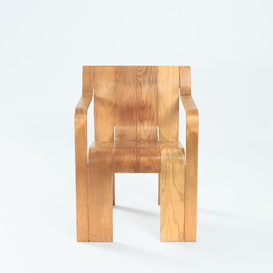 Image 1 of Gijs Bakker Stroken Set Stoelen Tafel, Castelijn, 1960S