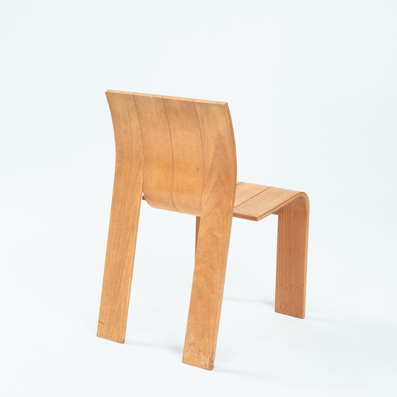 Image 1 of Gijs Bakker Stroken Set Stoelen Tafel, Castelijn, 1960S