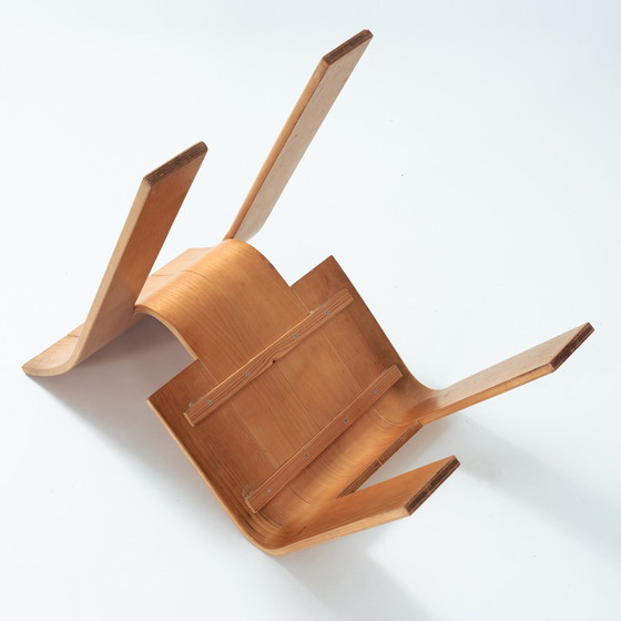 Image 1 of Gijs Bakker Stroken Set Stoelen Tafel, Castelijn, 1960S