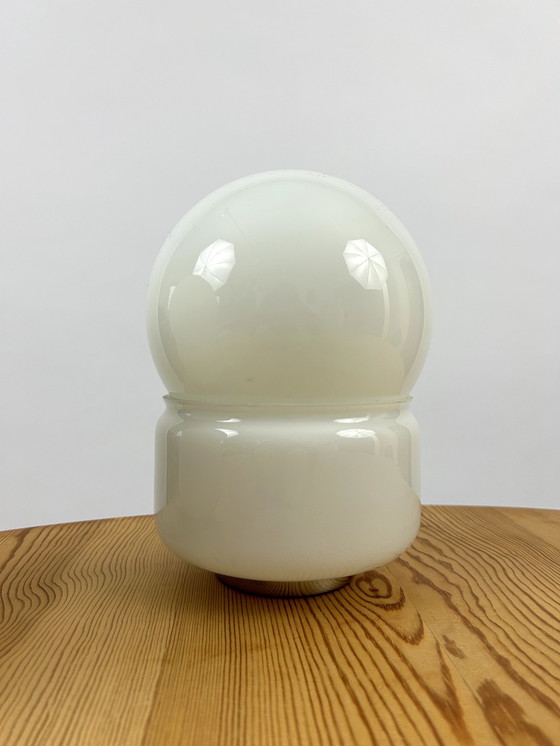 Image 1 of 2X glazen lamp Circa 1970