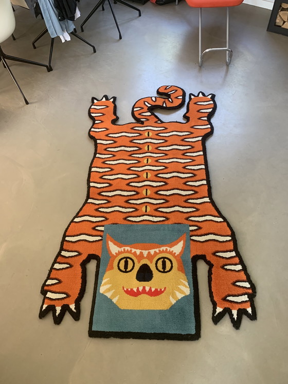 Image 1 of Walter van Beirendonck X Ikea Tiger Art Tapijt