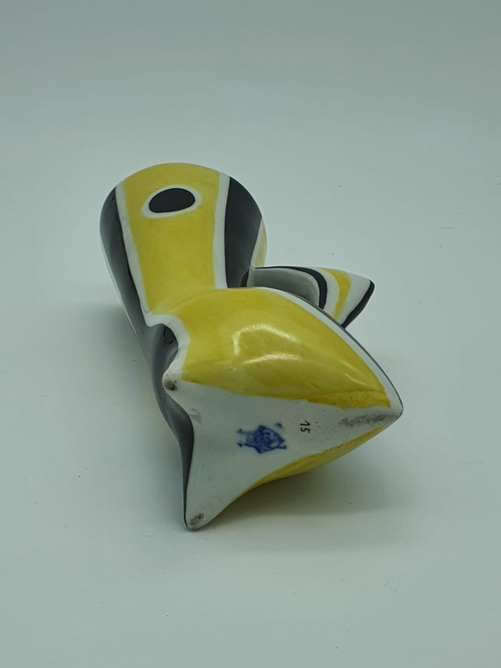 Image 1 of Art Deco porseleinen figuren van János Török voor Zsolnay, 1940