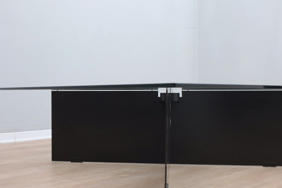 Image 1 of Grote salontafel uit 1980 Op maat gemaakt door Helg & Albini Studio