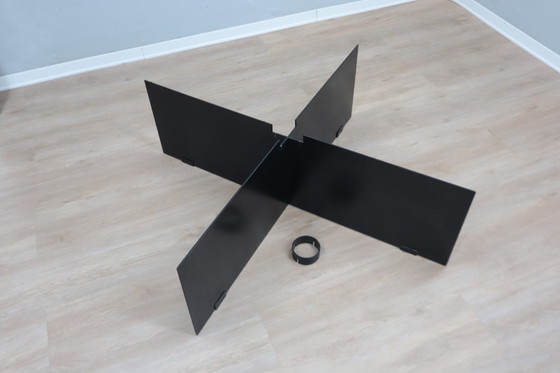 Image 1 of Grote salontafel uit 1980 Op maat gemaakt door Helg & Albini Studio