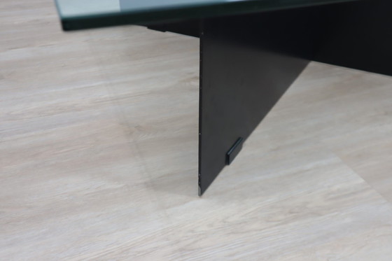 Image 1 of Grote salontafel uit 1980 Op maat gemaakt door Helg & Albini Studio