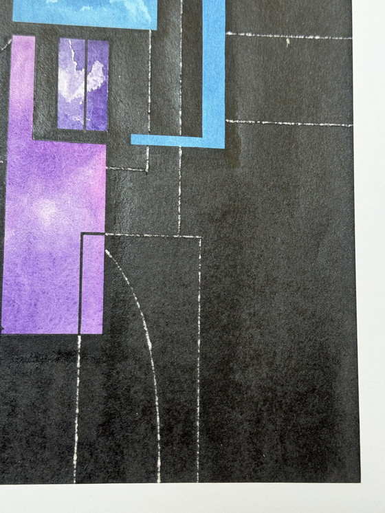 Image 1 of Eugene Eechaut (1928-2019) - Geometrische compositie 1974