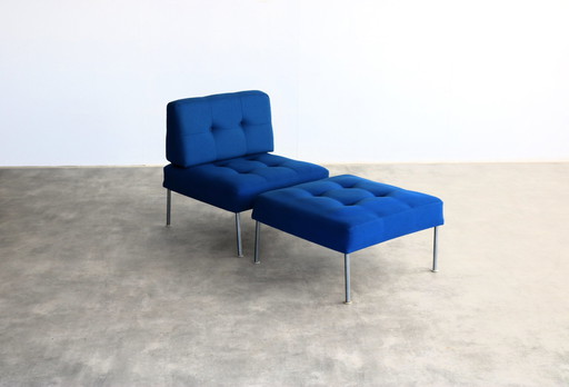 Vintage Fauteuil + Hocker Van Cadovius Voor France & Sön