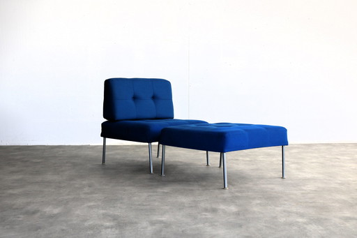 Vintage Fauteuil + Hocker Van Cadovius Voor France & Sön