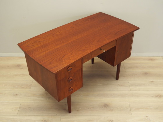 Image 1 of Teakhouten bureau, Deens ontwerp, 1970S, Productie: Denemarken