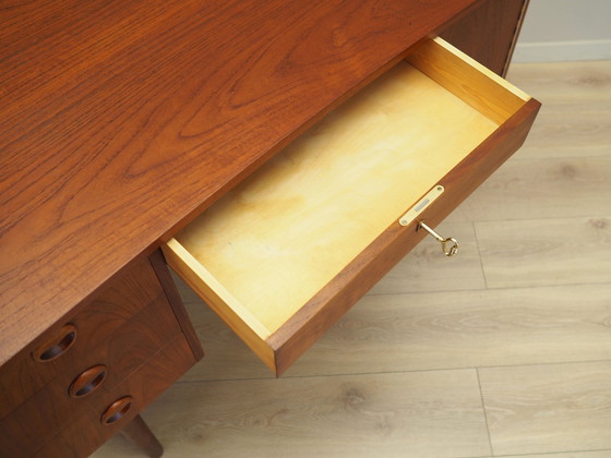 Image 1 of Teakhouten bureau, Deens ontwerp, 1970S, Productie: Denemarken