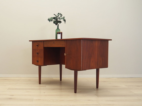 Image 1 of Teakhouten bureau, Deens ontwerp, 1970S, Productie: Denemarken