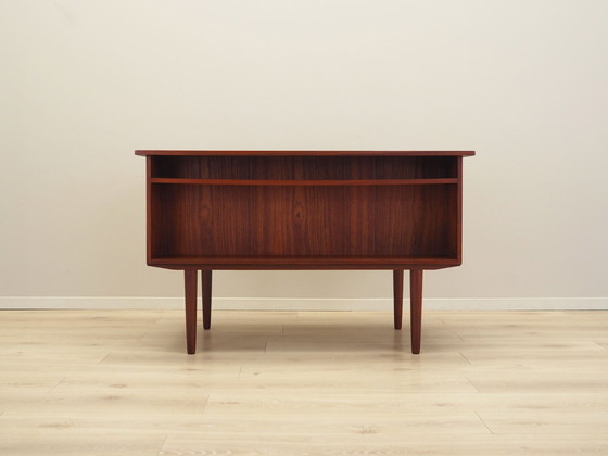 Image 1 of Teakhouten bureau, Deens ontwerp, 1970S, Productie: Denemarken