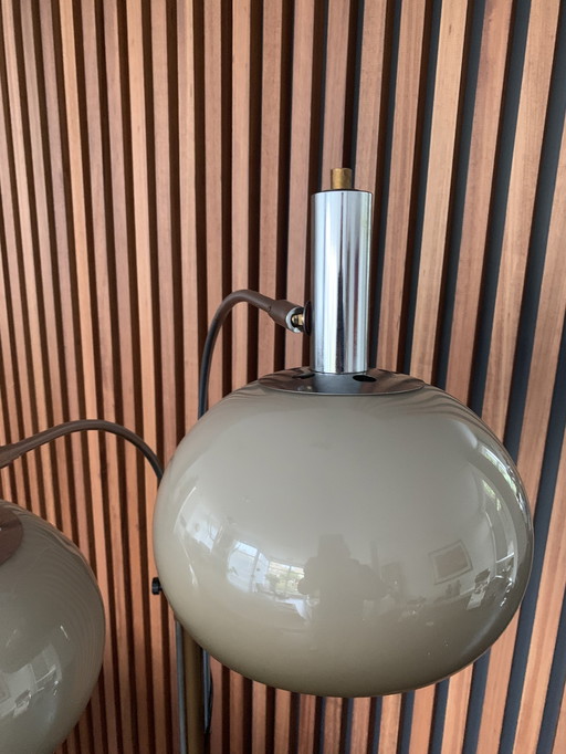 Schitterende Seventies Vloerlamp- Gepo Stijl