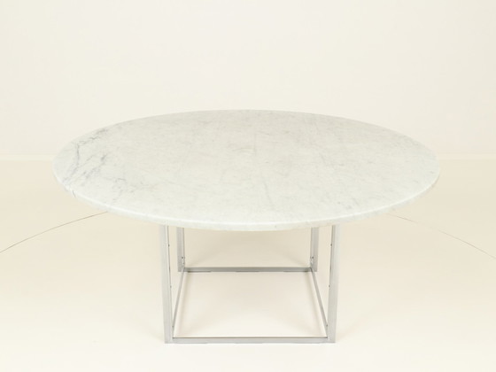 Image 1 of Eettafel Pk 54 van Poul Kjaerholm voor Fritz Hansen, Denemarken, 1987