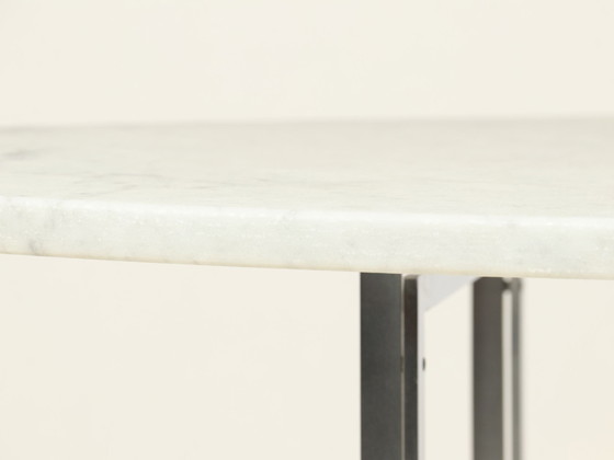 Image 1 of Eettafel Pk 54 van Poul Kjaerholm voor Fritz Hansen, Denemarken, 1987