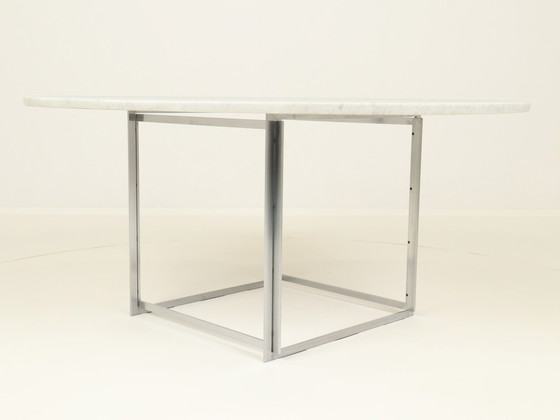 Image 1 of Eettafel Pk 54 van Poul Kjaerholm voor Fritz Hansen, Denemarken, 1987