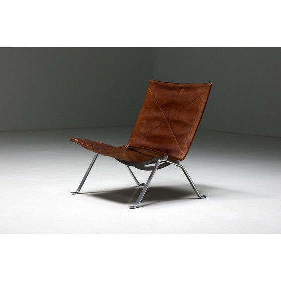 Image 1 of Vintage Pk 22 fauteuil van Poul Kjaerholm, jaren 1960