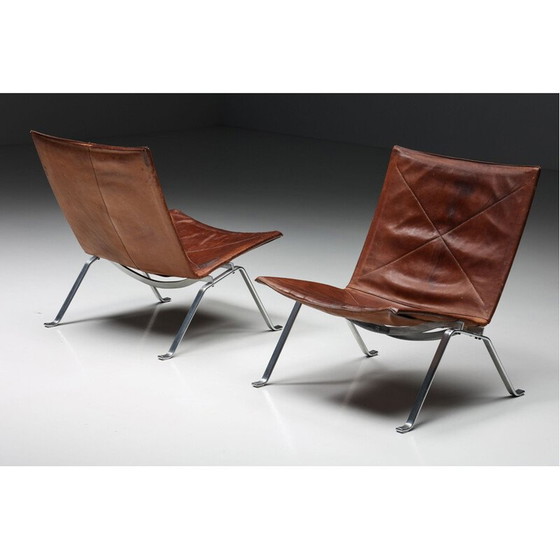 Image 1 of Vintage Pk 22 fauteuil van Poul Kjaerholm, jaren 1960