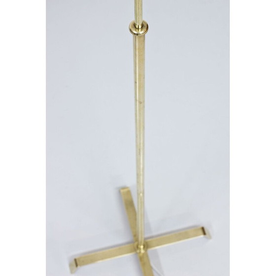 Image 1 of Vintage Zweedse koperen vloerlamp van Böhlmarks, 1940