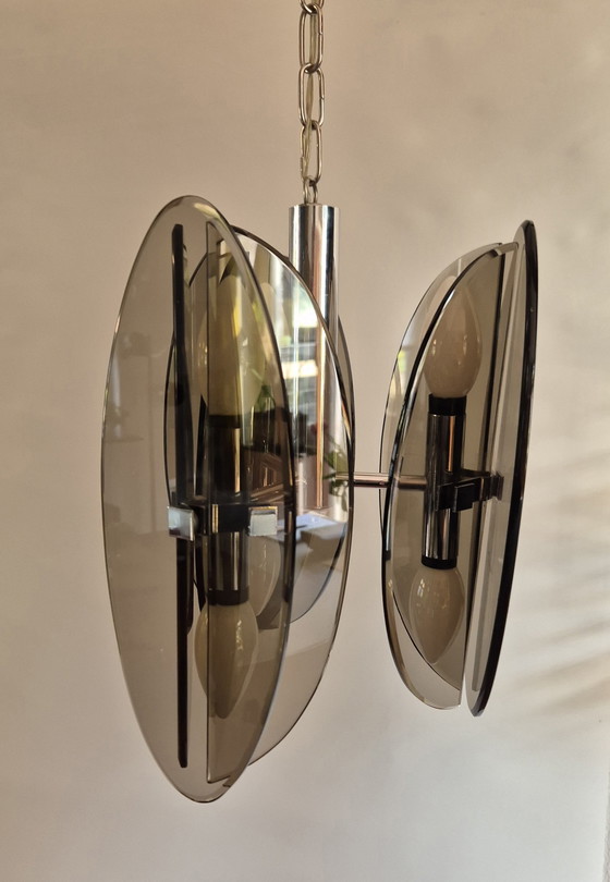 Image 1 of Veca Hanglamp / Italiaans Design / Jaren 70