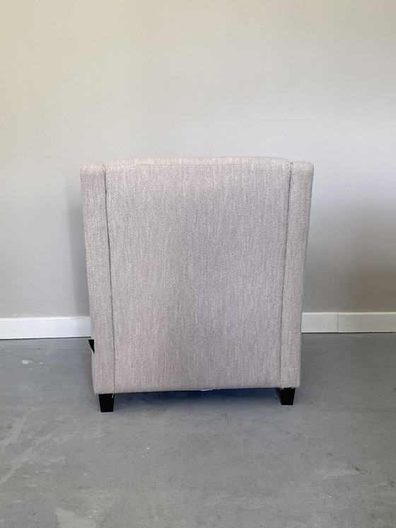 Image 1 of Klassieke Fauteuil Met Diepe Zit En Extra Lendekussen