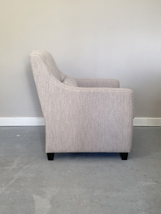 Image 1 of Klassieke Fauteuil Met Diepe Zit En Extra Lendekussen