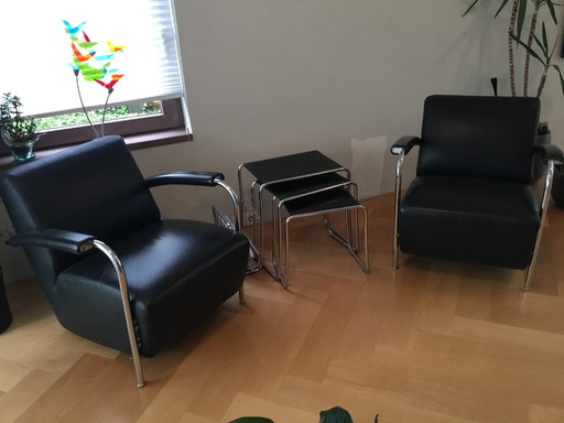 2x Leolux Scylla fauteuil