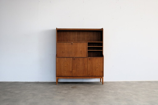 Vintage Teak Wandkast 