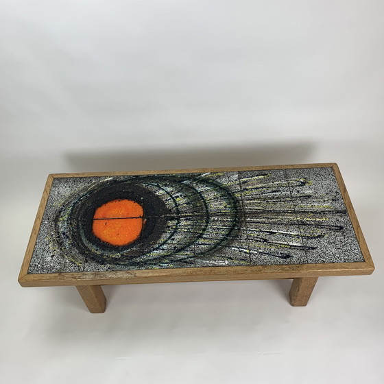 Image 1 of Mid Century Keramische Salontafel, 1970'S