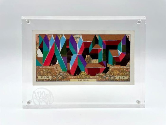 Image 1 of Street Art - Hedendaagse kunst - 100C-5 - Wxyz - 2022