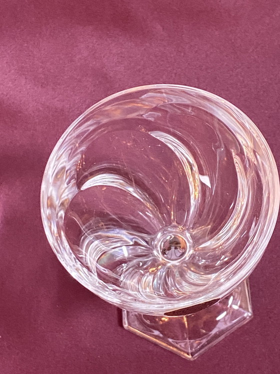 Image 1 of 12X Crystal D'Arques Wijnglazen Durand Tornade