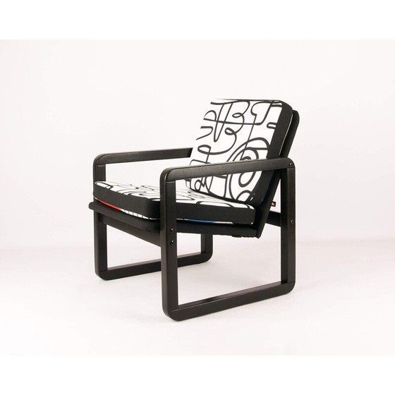 Image 1 of Vintage Bauhaus fauteuil, jaren 1980