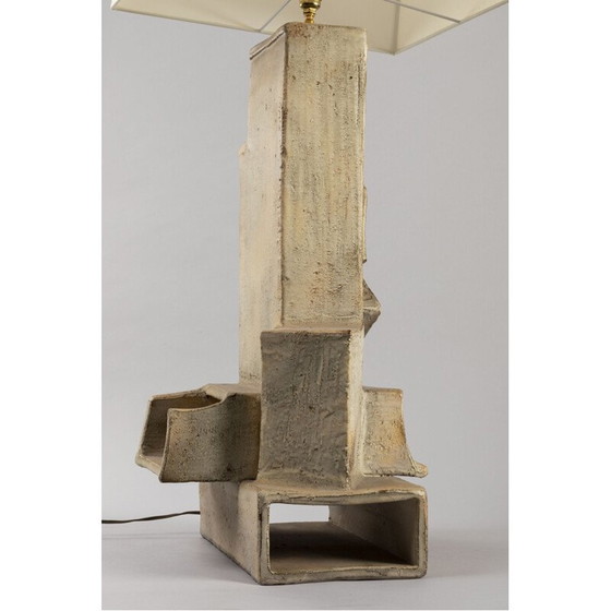 Image 1 of Vintage keramische lamp van Marius Bessone, 1960