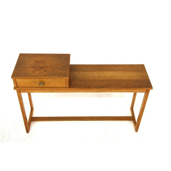 Image 1 of Scandinavische vintage eikenhouten bank, Zweden 1960