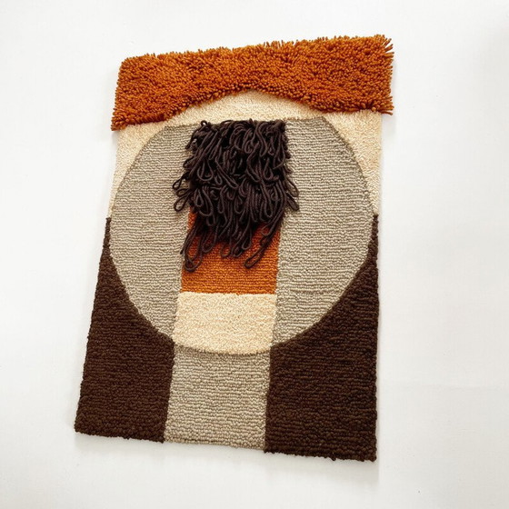 Image 1 of Vintage wollen wandkleed voor Atelier für Teppichkunst, Duitsland 1970
