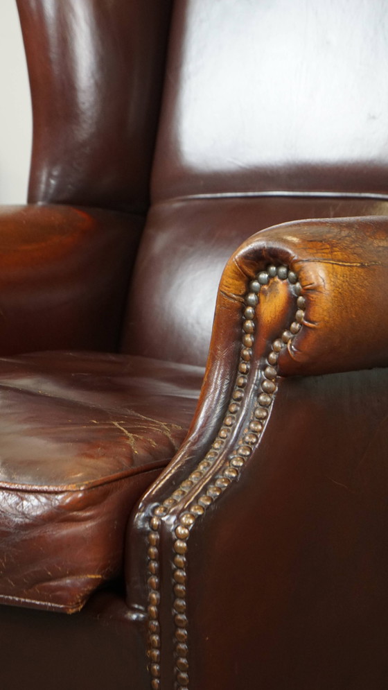 Image 1 of Schapenleren Oorfauteuil