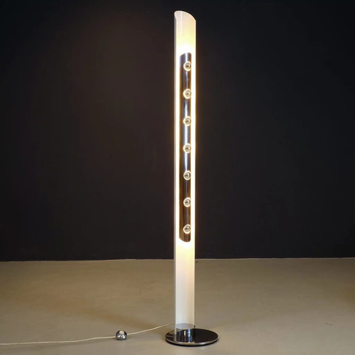 ITALIAANSE TOTEM VLOERLAMP DOOR ENRICO TRONCONI VOOR TRONCONI, JAREN 1960