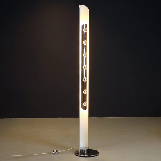 Image 1 of ITALIAANSE TOTEM VLOERLAMP DOOR ENRICO TRONCONI VOOR TRONCONI, JAREN 1960