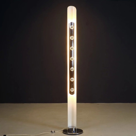 Image 1 of ITALIAANSE TOTEM VLOERLAMP DOOR ENRICO TRONCONI VOOR TRONCONI, JAREN 1960