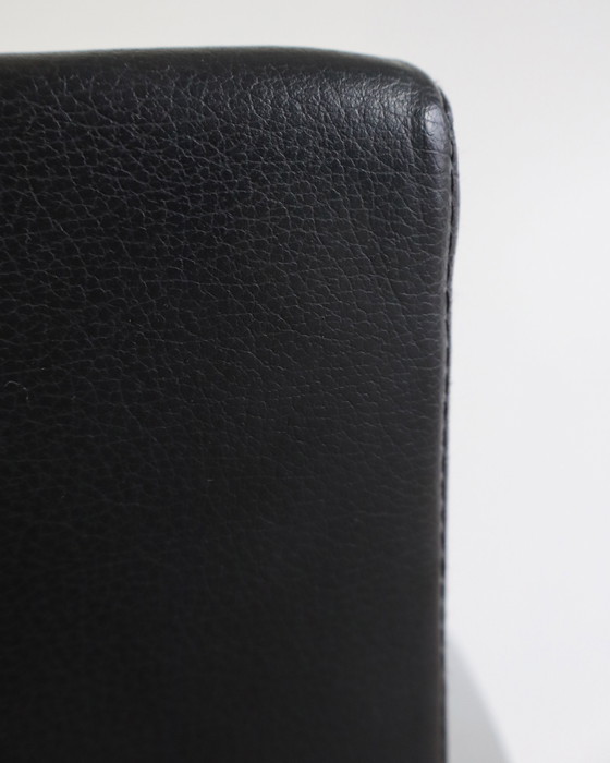 Image 1 of 8X Artifort Leren Slede Stoelen Door Wolfgang Mezger