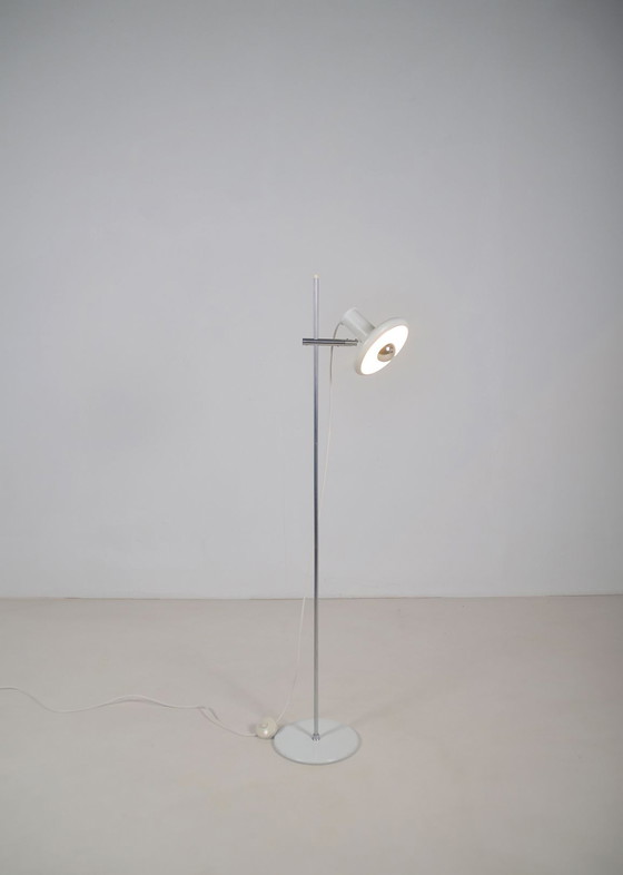 Image 1 of Deense vloerlamp 'Optima 3' ontworpen door Hans Due voor Fog & Mørup, jaren '70