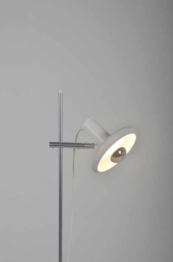 Image 1 of Deense vloerlamp 'Optima 3' ontworpen door Hans Due voor Fog & Mørup, jaren '70