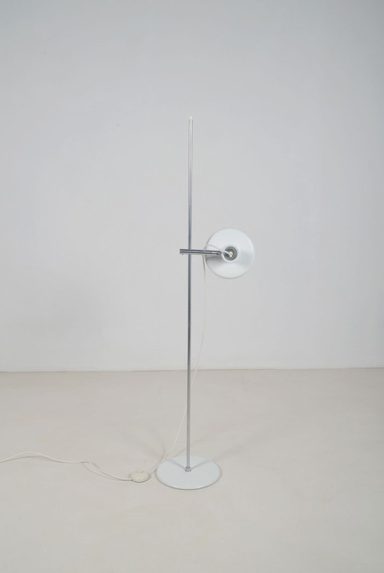 Image 1 of Deense vloerlamp 'Optima 3' ontworpen door Hans Due voor Fog & Mørup, jaren '70