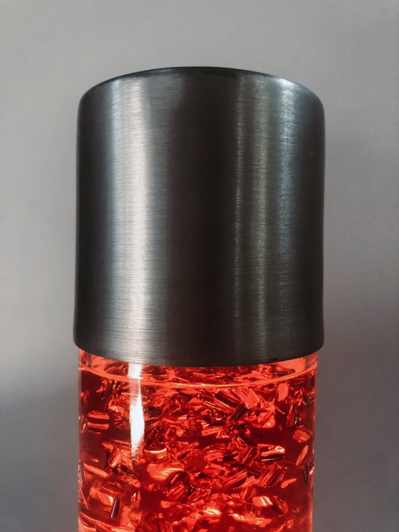 Image 1 of Lampe à Paillettes Vintage - Glitterlamp - Ruimtetijdperk - 1970