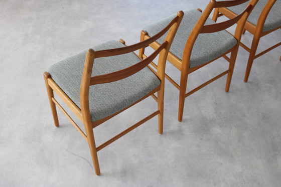 Image 1 of 4X Vintage Troeds Eetkamerstoelen