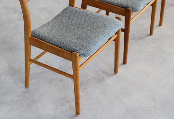 Image 1 of 4X Vintage Troeds Eetkamerstoelen