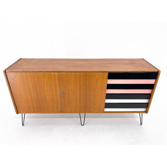 Image 1 of Vintage dressoir met laden van Jiri Jiroutek, Tsjecho-Slowakije 1960