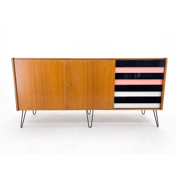 Image 1 of Vintage dressoir met laden van Jiri Jiroutek, Tsjecho-Slowakije 1960