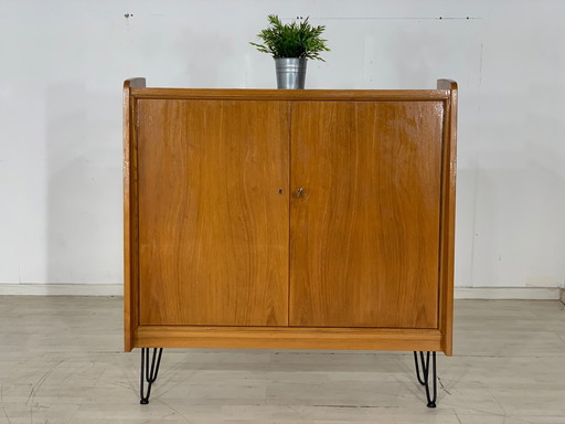 Mid Century ladenkast linnenkast vintage