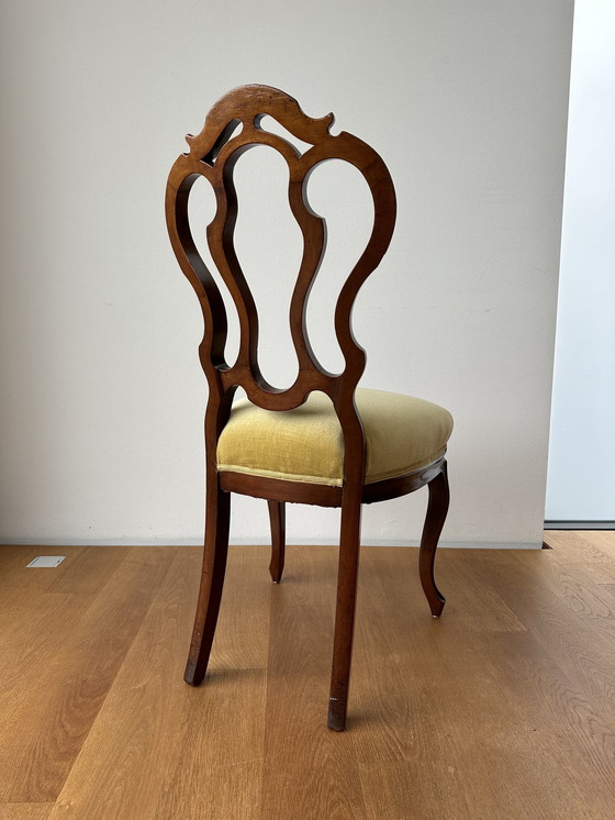 Image 1 of 6x Vintage eetkamerstoelen